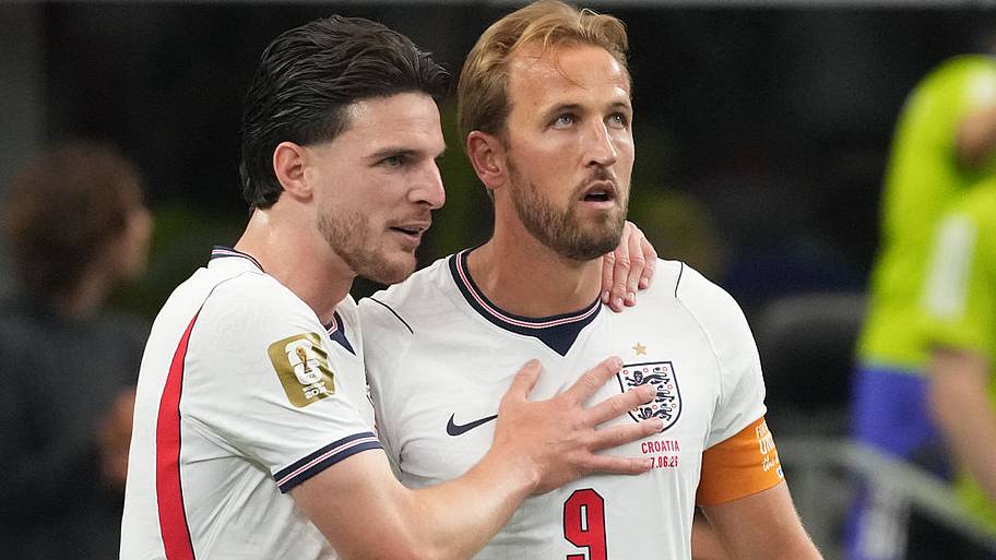Harry Kane, Declan Rice