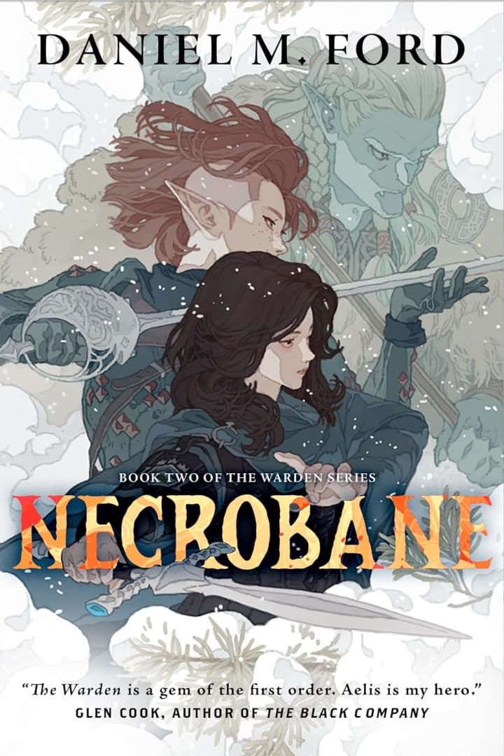 Necrobane by Daniel M. Ford. Image: Tor Books