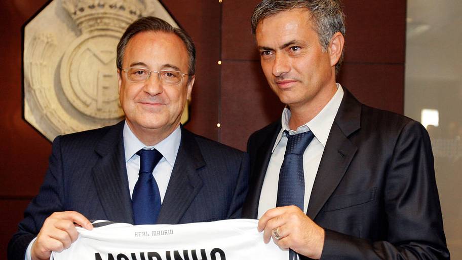 Florentino Pérez, José Mourinho