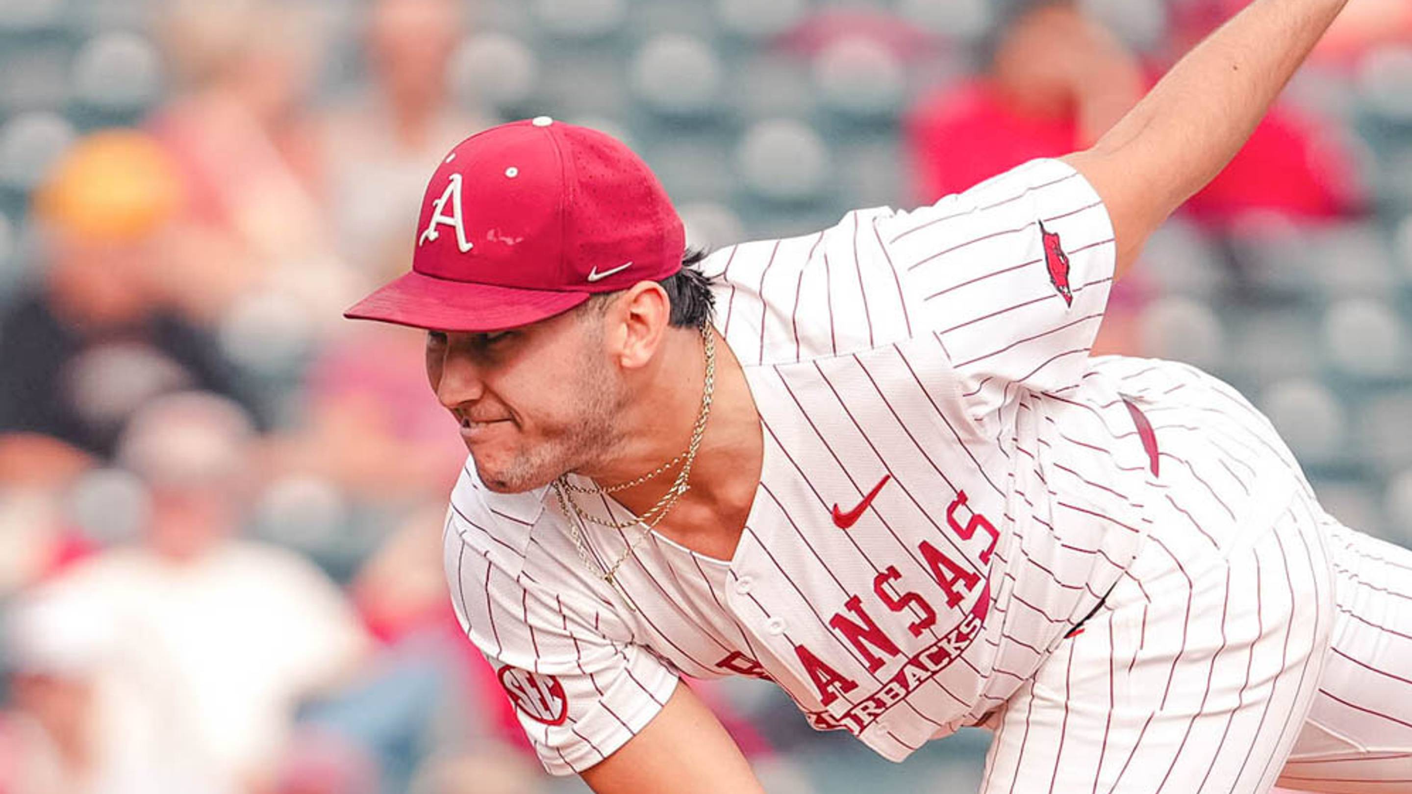Traumatic Path Has Hogs' Reliever Ready for Postseason Battles Ahead