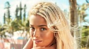 Olivia Dunne was photographed by Ben Watts in Bermuda. 