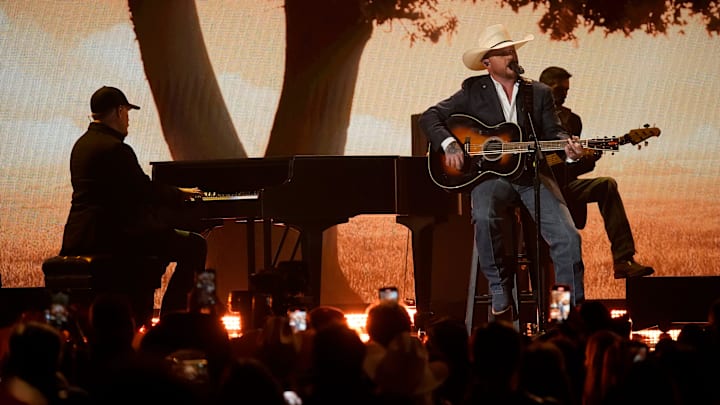 Cody Johnson performs at the 59th ACM Awards at the Ford Center at the Star in Frisco, Texas, Thursday, May 16, 2024. Cody Johnson performs at the 59th ACM Awards at the Ford Center at the Star in Frisco, Texas, Thursday, May 16, 2024.
