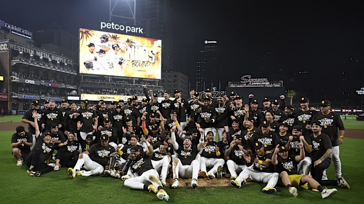 The Padres swept the Atlanta Braves in the NL wild-card round.