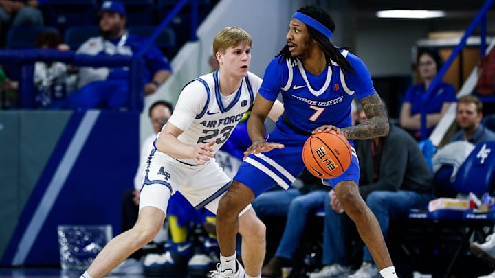 Boise State guard Chris Lockett Jr. Boise State guard Chris Lockett Jr.