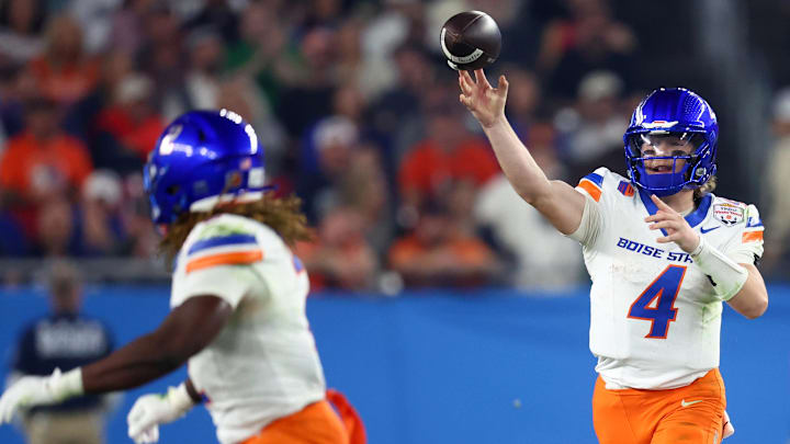 Boise State Broncos quarterback Maddux Madsen.
