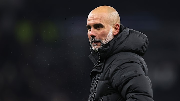 Pep Guardiola et Manchester City ont éliminé Tottenham de la FA Cup au tour précédent Pep Guardiola et Manchester City ont éliminé Tottenham de la FA Cup au tour précédent