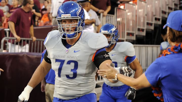 Former Boise State offensive lineman Nate Potter will be the Broncos' new offensive coordinator, according to Bruce Feldman.