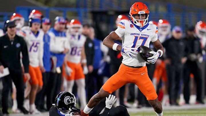 Prince Strachan transferred from Boise State to USC. Prince Strachan transferred from Boise State to USC.