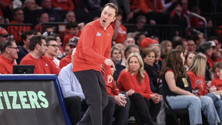 New Mexico Lobos head coach Richard Pitino.