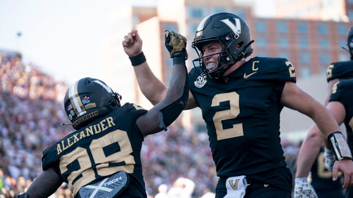 Vanderbilt Commodores quarterback Diego Pavia keyed the biggest win in school history in Saturday's home upset of No. 1 Alabama.