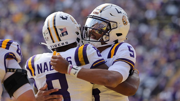 Jayden Daniels, Malik Nabers, LSU