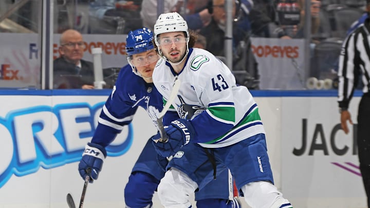 Vancouver Canucks v Toronto Maple Leafs