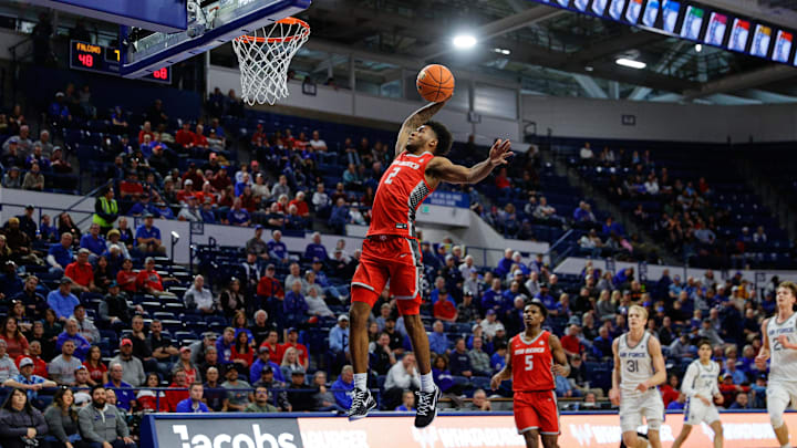 New Mexico Lobos guard Donovan Dent. New Mexico Lobos guard Donovan Dent.
