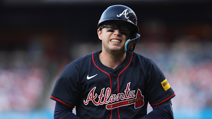 Allen exited the game after a pitch hit him in the knuckles Allen exited the game after a pitch hit him in the knuckles