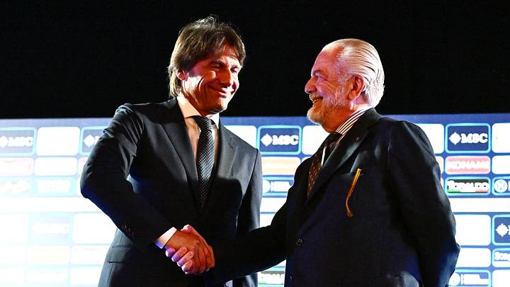 Antonio Conte e Aurelio De Laurentiis