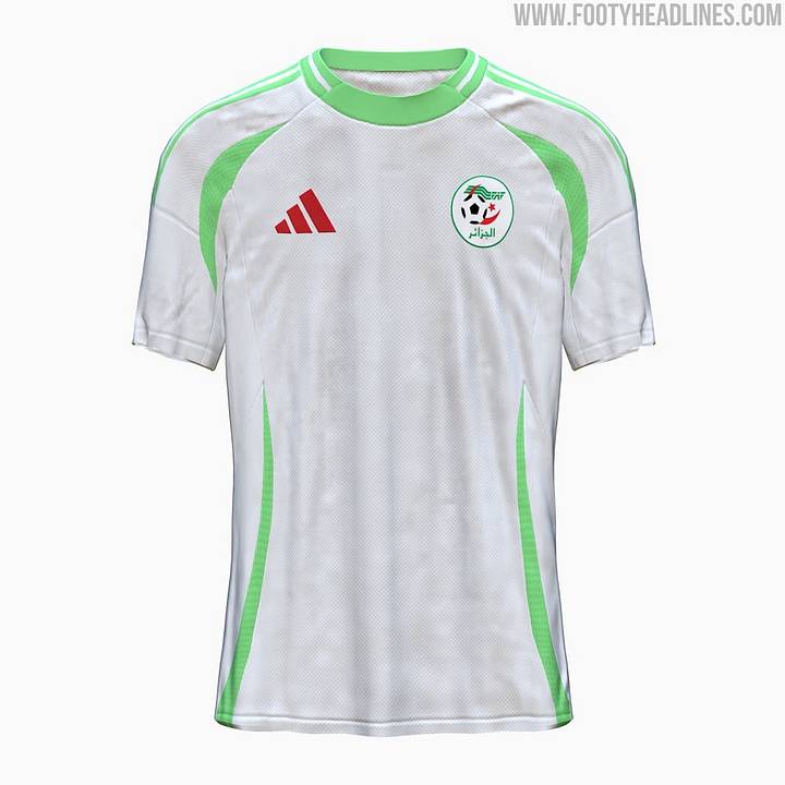 NOUVELLE COLLECTION MAILLOT DE FOOT EQUIPE ALGÉRIE 2024-2025