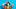 Photo of anxious embarrassed girl wearing Hawaiian shirt against blue background Photo of anxious embarrassed girl wearing Hawaiian shirt against blue background