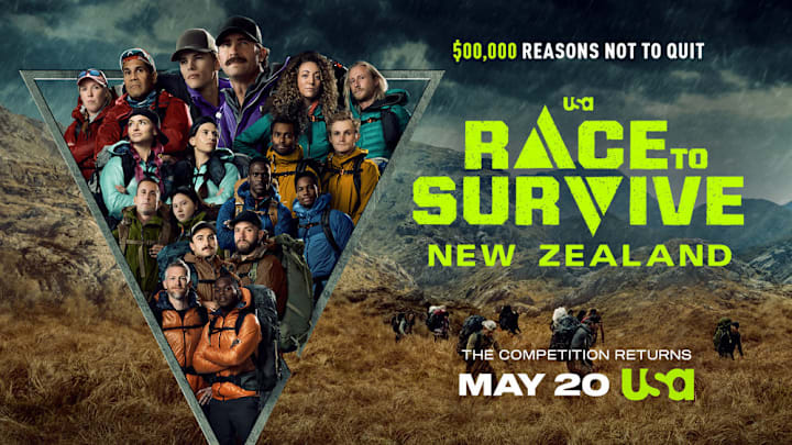 RACE TO SURVIVE: NEW ZEALAND -- Pictured: "New Zealand" Key Art -- (Photo by: USA Network)
