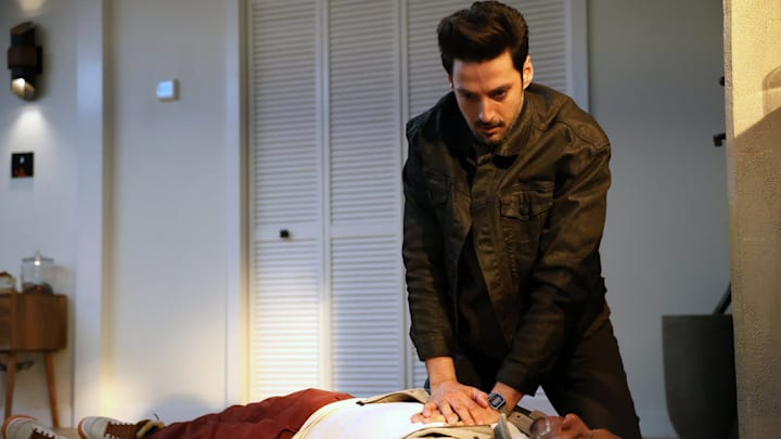 FOUND -- "Missing While Bait" Episode 201 -- Pictured: (l-r) Karan Oberoi as Dahn -- (Photo by: Matt Miller/NBC)