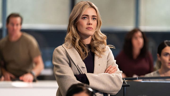 THE HUNTING PARTY -- "Sidney Fairfax" Episode 207 -- Pictured: Melissa Roxburgh as Rebecca "Bex" Henderson THE HUNTING PARTY -- "Sidney Fairfax" Episode 207 -- Pictured: Melissa Roxburgh as Rebecca "Bex" Henderson