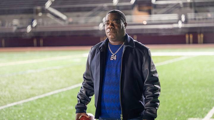 THE FALL AND RISE OF REGGIE DINKINS -- "Pilot" Episode 101 -- Pictured: Tracy Morgan as Reggie Dinkins (Photo by: Scott Gries/NBC) THE FALL AND RISE OF REGGIE DINKINS -- "Pilot" Episode 101 -- Pictured: Tracy Morgan as Reggie Dinkins (Photo by: Scott Gries/NBC)