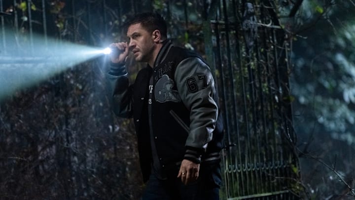 Tom Hardy stars in Columbia Pictures' VENOM: LET THERE BE CARNAGE.
