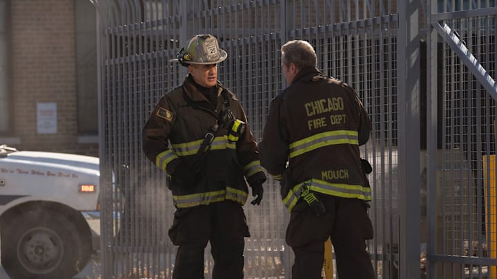 CHICAGO FIRE -- "Permanent Damage" Episode 13019 -- Pictured: Dermot Mulroney as Chief Dom Pascal -- (Photo by: Peter Gordon/NBC)
