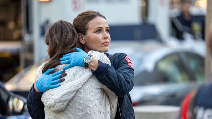 CHICAGO FIRE -- "Broken Things" Episode 1406 -- Pictured: Jocelyn Hudon as Lyla Novak -- (Photo by: Peter Gordon/NBC) CHICAGO FIRE -- "Broken Things" Episode 1406 -- Pictured: Jocelyn Hudon as Lyla Novak -- (Photo by: Peter Gordon/NBC)