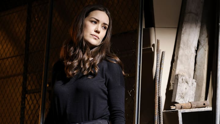THE BLACKLIST -- "Balthazar "Bino" Baker (#129)" Episode 819 -- Pictured: Megan Boone as Liz Keen -- (Photo by: Will Hart/NBC)