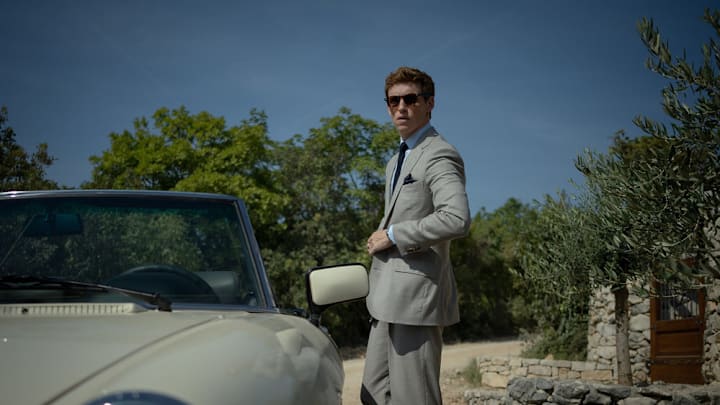 THE DAY OF THE JACKAL -- Episode 109 -- Pictured: Eddie Redmayne as The Jackal -- (Photo by: Marcell Piti/Carnival Film & Television Limited)