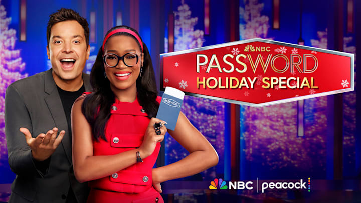 PASSWORD HOLIDAY SPECIAL -- Pictured: "Password Holiday Special" Key Art -- (Photo by: NBCUniversal)