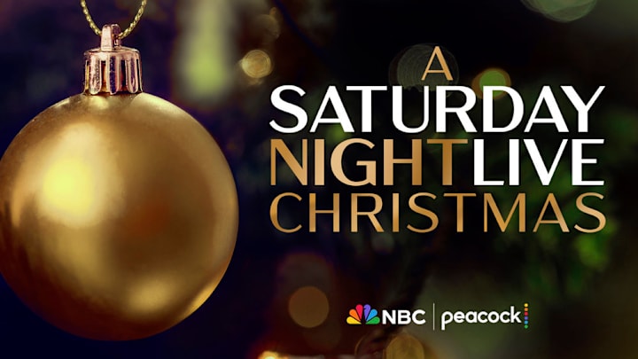 A SATURDAY NIGHT LIVE CHRISTMAS -- Pictured: "A Saturday Night Live Christmas" Key Art -- (Photo by: NBCUniversal) A SATURDAY NIGHT LIVE CHRISTMAS -- Pictured: "A Saturday Night Live Christmas" Key Art -- (Photo by: NBCUniversal)