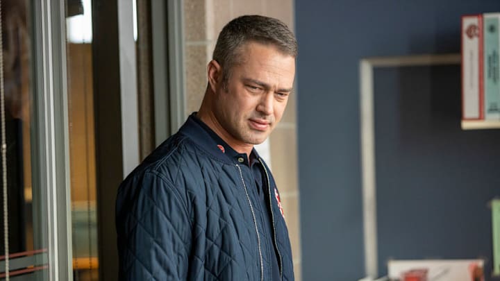 CHICAGO FIRE -- "Double Red" Episode 909 -- Pictured: Taylor Kinney as Kelly Severide -- (Photo by: Adrian S. Burrows Sr./NBC)