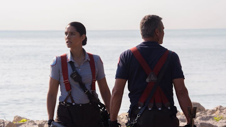 CHICAGO FIRE -- "Ride the Blade" Episode 13002 -- Pictured: Miranda Rae Mayo as Stella Kidd -- (Photo by: Peter Gordon/NBC)