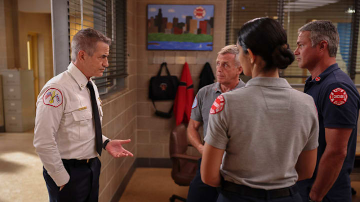 Damon runs to Severide for protection in Chicago Fire season 13, episode 2?  (Preview)