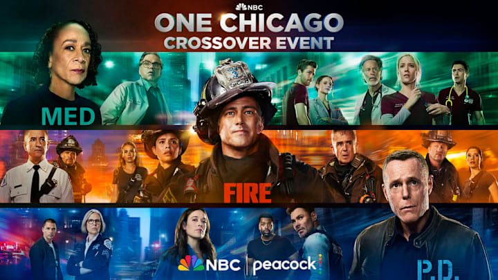 ONE CHICAGO CROSSOVER EVENT -- Pictured: "One Chicago Crossover Event" Key Art 