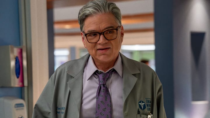 CHICAGO MED -- "Our So Called Lives" Episode 1111 -- Pictured: Oliver Platt as Dr. Daniel Charles 