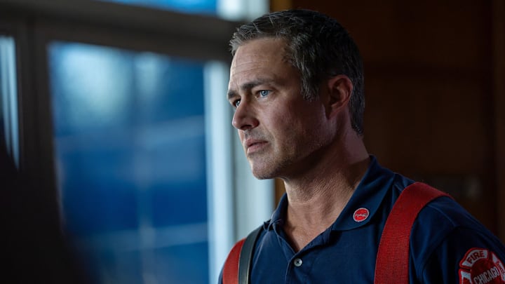 CHICAGO FIRE -- "Pierce The Vein" Episode 1407 -- Pictured: Taylor Kinney as Kelly Severide CHICAGO FIRE -- "Pierce The Vein" Episode 1407 -- Pictured: Taylor Kinney as Kelly Severide