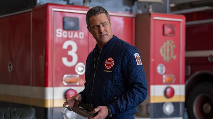 CHICAGO FIRE -- "Exit Point" Episode 1419 -- Pictured: Taylor Kinney as Severide 
