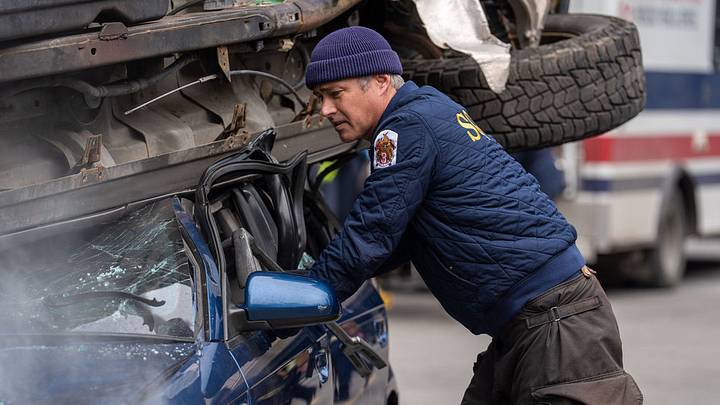 CHICAGO FIRE -- "Speak of the Devil" Episode 1420 -- Pictured: Taylor Kinney as Severide