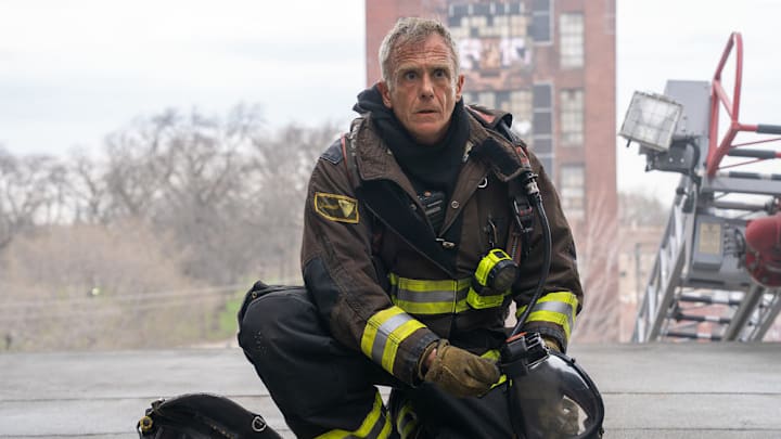 CHICAGO FIRE -- "Thank You" Episode 1421 -- Pictured: David Eigenberg as Christopher Herrmann 