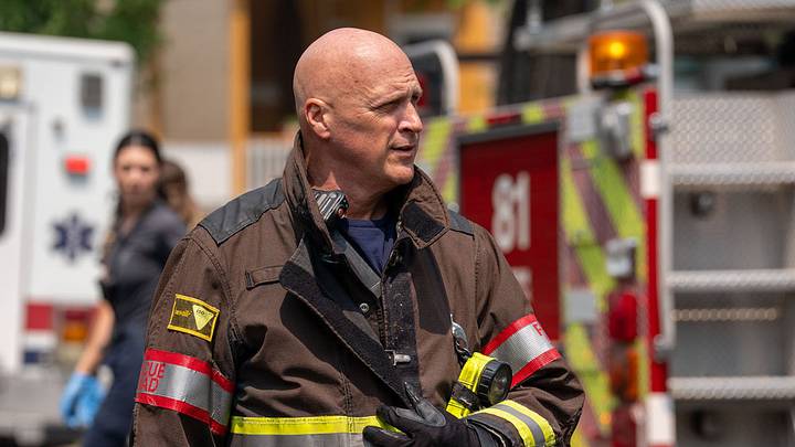 CHICAGO FIRE -- "Kicking Down Doors" Episode 1401 -- Pictured: Randy Flagler as Harold Capp 