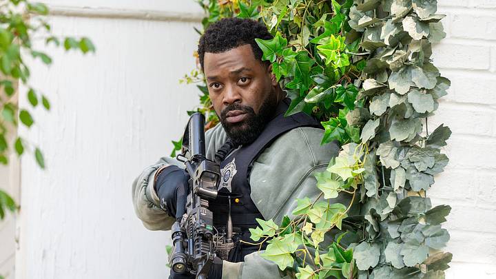 CHICAGO P.D. -- "Born Screaming" Episode 1308 -- Pictured: LaRoyce Hawkins as Officer Kevin Atwater CHICAGO P.D. -- "Born Screaming" Episode 1308 -- Pictured: LaRoyce Hawkins as Officer Kevin Atwater