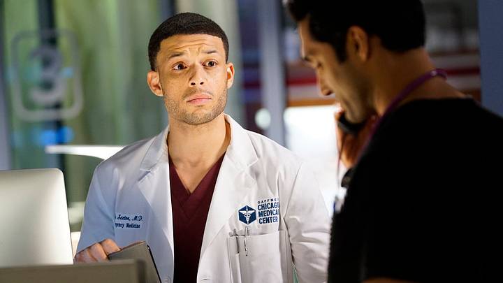 CHICAGO MED -- "We're Lost In The Dark" -- Episode 505 -- Pictured: Roland Buck III as Noah Sexton CHICAGO MED -- "We're Lost In The Dark" -- Episode 505 -- Pictured: Roland Buck III as Noah Sexton