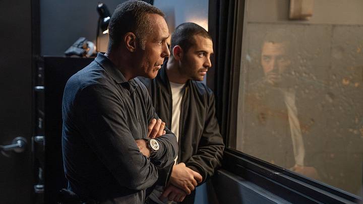 CHICAGO P.D. — “Born or Made” Episode 1321 — Pictured: (l-r) Jason Beghe as Sergeant Hank Voight, Benjamin Levy Aguilar as Dante Torres — (Photo by: Elizabeth Sisson/NBC) CHICAGO P.D. — “Born or Made” Episode 1321 — Pictured: (l-r) Jason Beghe as Sergeant Hank Voight, Benjamin Levy Aguilar as Dante Torres — (Photo by: Elizabeth Sisson/NBC)
