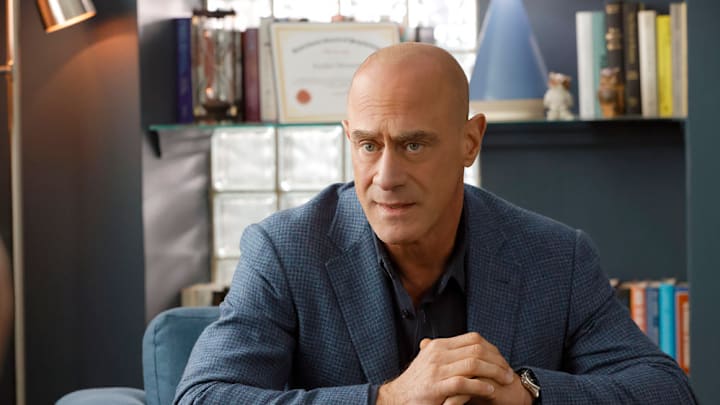 LAW & ORDER: ORGANIZED CRIME -- "Trap" Episode 310 -- Pictured: Christopher Meloni as Det. Elliot Stabler -- (Photo by: Will Hart/NBC)