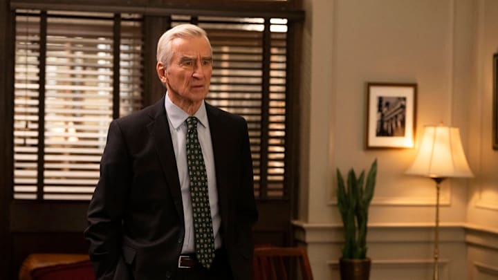 LAW & ORDER -- "Unintended Consequences" Episode 23003 -- Pictured: Sam Waterston as DA Jack McCoy -- (Photo by: Virginia Sherwood/NBC)