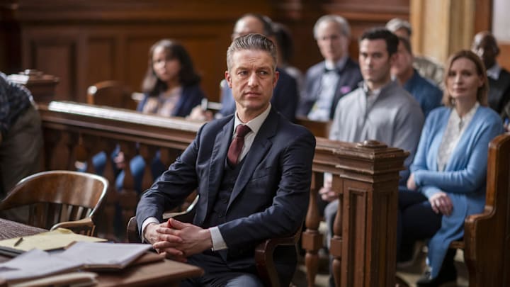 LAW & ORDER: SPECIAL VICTIMS UNIT -- "Combat Fatigue" Episode 25010 -- Pictured: Peter Scanavino as A.D.A Dominick "Sonny" Carisi Jr. -- (Photo by: Scott Gries/NBC)