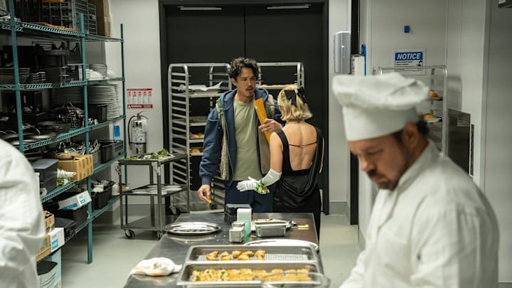 GROSSE POINTE GARDEN SOCIETY -- "Force of Nature" Episode 104 -- Pictured: Alexander Hodge as Doug, chef -- (Photo by: Tina Rowden/NBC)