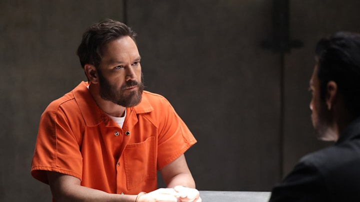 FOUND -- "Missing While a Family" Episode 221 -- Pictured: (l-r) Mark-Paul Gosselaar as Sir, -- (Photo by: Matt Miller/NBC)